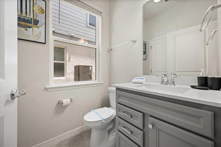 Furnished interior view inside a new home in , Clermont (Image 25).