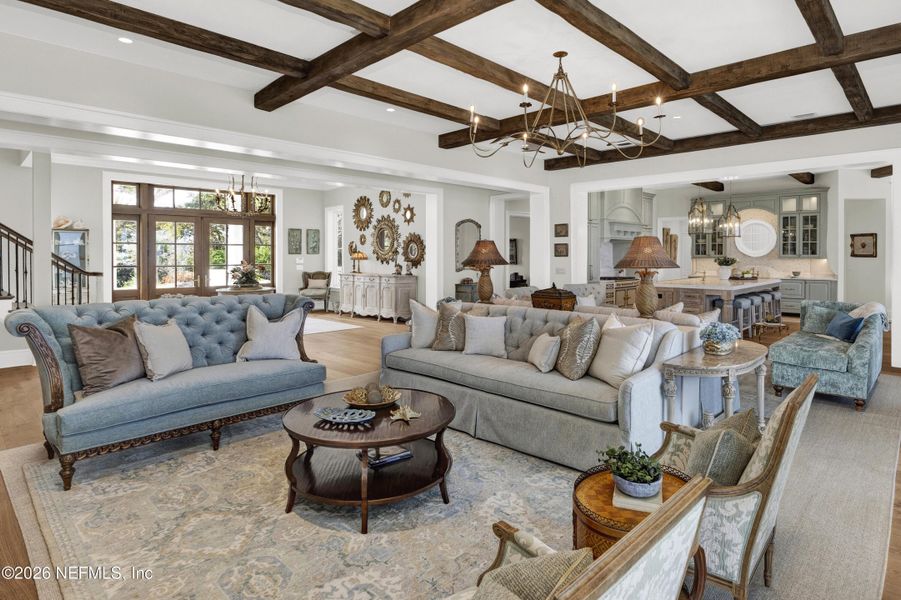 Furnished interior view inside a new home in , Ponte Vedra Beach (Image 6).