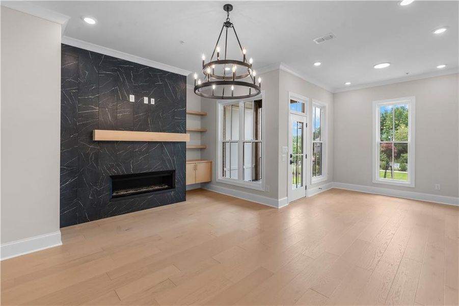 Spacious, unfurnished interior of a new home in Park Walke, Alpharetta (Image 24). Spacious, unfurnished interior of a new home in Park Walke, Alpharetta (Image 24).
