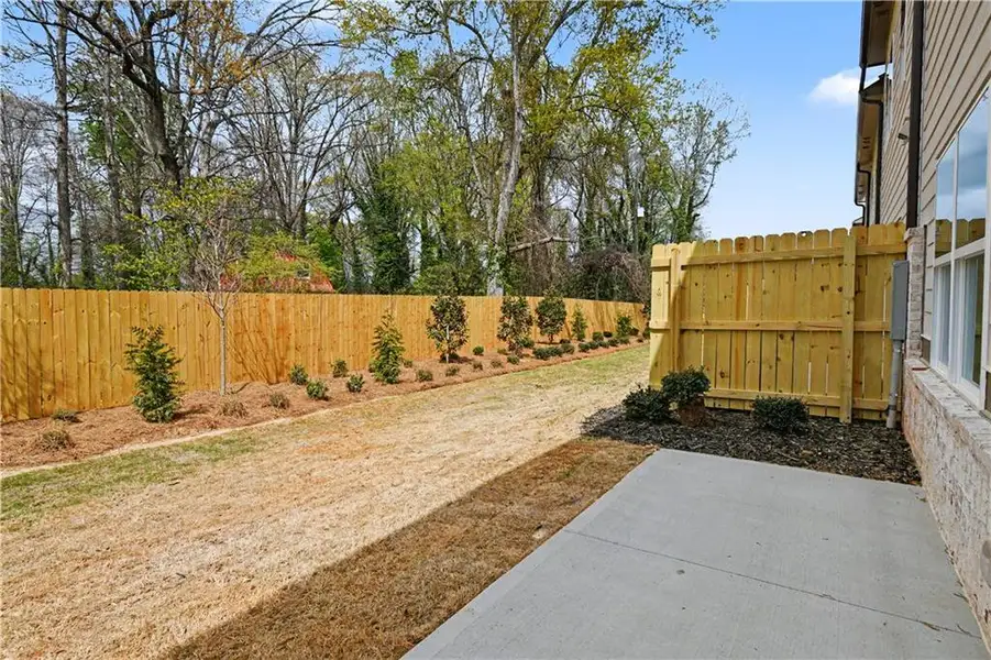 Exterior details and patio area of a home in , Norcross (Image 4).