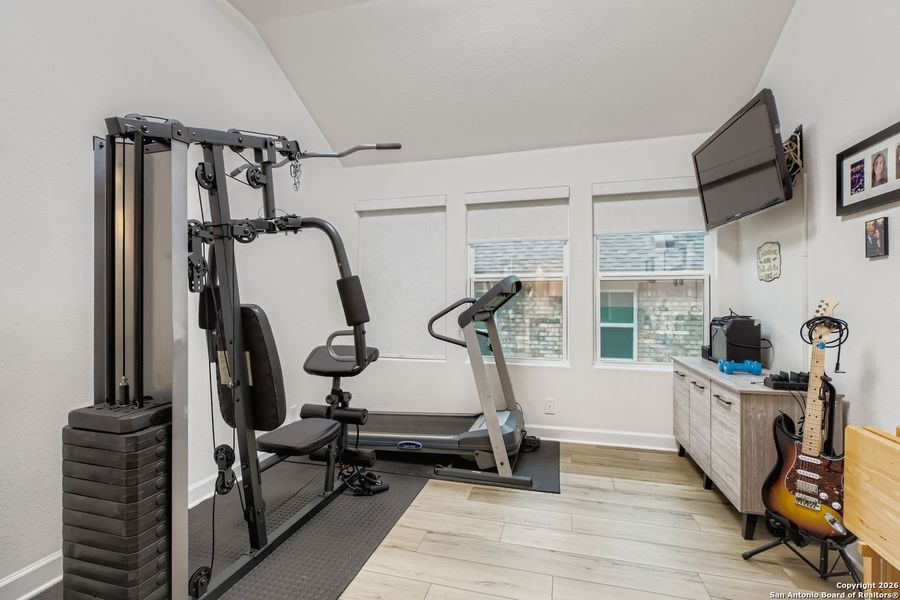 Furnished interior view inside a new home in , Spring Branch (Image 8).