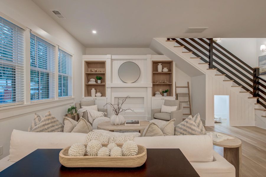 Furnished interior view inside a new home in , Mount Pleasant (Image 62).