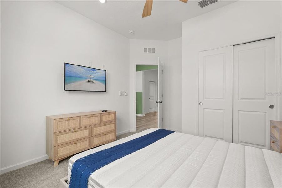 Furnished interior view inside a new home in , Kissimmee (Image 11). Furnished interior view inside a new home in , Kissimmee (Image 11).