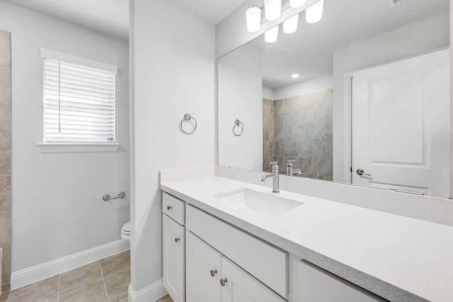 Furnished interior view inside a new home in South Oak 50s, Oak Point (Image 6). Furnished interior view inside a new home in South Oak 50s, Oak Point (Image 6).
