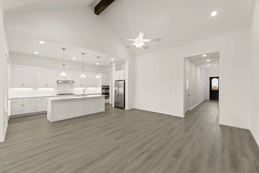 Open Kitchen-Living Room Representative Photo