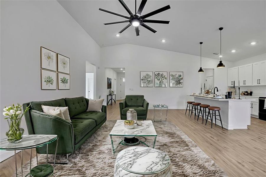 Furnished interior view inside a new home in , Spring Hill (Image 19).