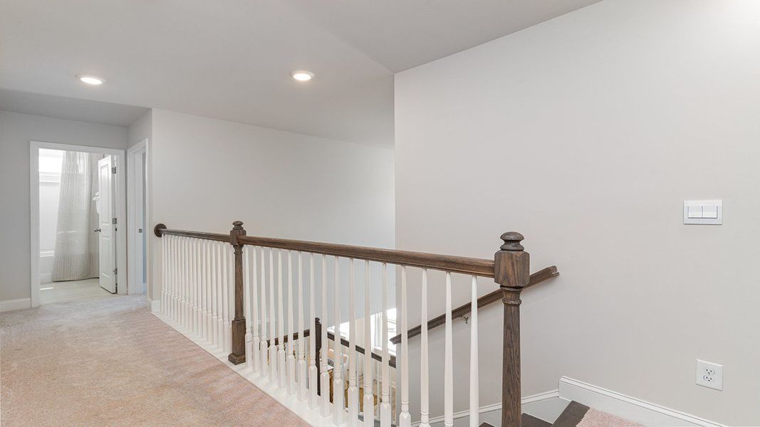 Representative furnished interior of a home built from the FORRESTER by D.R. Horton in Waterbridge, Myrtle Beach (Image 18).