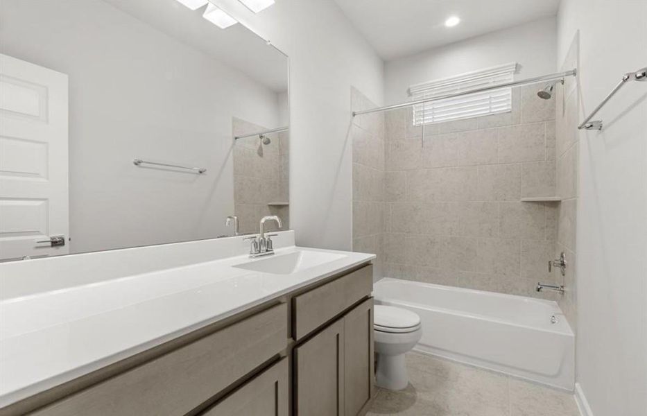 Furnished interior view inside a new home in Park Hill Villas, Stafford (Image 7).