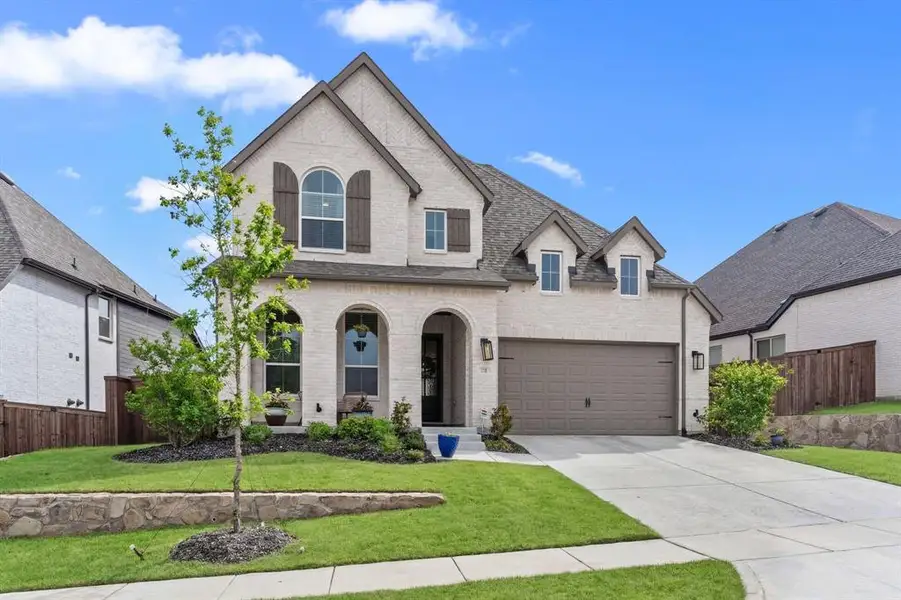 Stunning inside & out, this beautiful Sandbrock Ranch home is just 2 years old...quality built by Highland Homes, better than new!!! 4 bedrooms, 4 full baths & a 2-car garage with built-in shelving. Fantastic price for Sandbrock Ranch ~ be prepared to fall in love! Stunning inside & out, this beautiful Sandbrock Ranch home is just 2 years old...quality built by Highland Homes, better than new!!! 4 bedrooms, 4 full baths & a 2-car garage with built-in shelving. Fantastic price for Sandbrock Ranch ~ be prepared to fall in love!