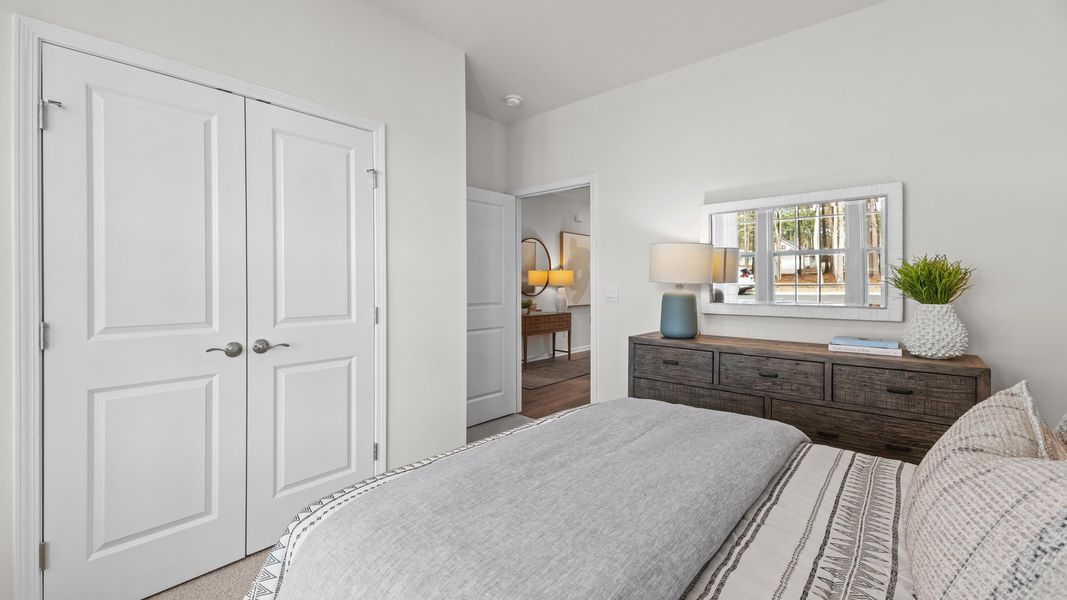 Representative furnished interior of a home built from the Clifton by D.R. Horton in The Villas at Collinswood, Aberdeen (Image 6).