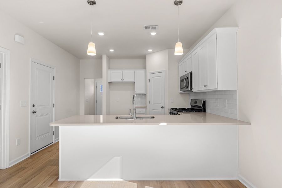 Furnished interior view inside a new home in Tucker Ridge, Pendleton (Image 10). Furnished interior view inside a new home in Tucker Ridge, Pendleton (Image 10).