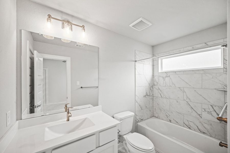 Furnished interior view inside a new home in Morton Creek Ranch, Katy (Image 5). Furnished interior view inside a new home in Morton Creek Ranch, Katy (Image 5).