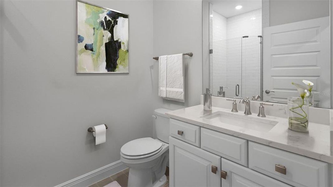 Furnished interior view inside a new home in Waterleigh, Winter Garden (Image 11).