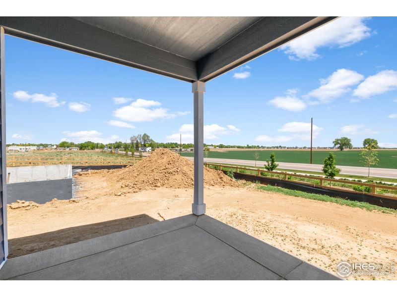 Exterior details and patio area of a home in Granary, Johnstown (Image 4).
