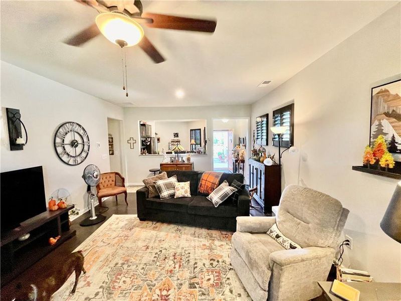 Furnished interior view inside a new home in , Hoschton (Image 28).