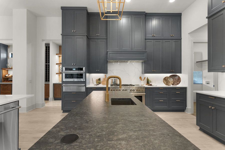 Furnished interior view inside a new home in Belle Oaks, Bulverde (Image 17).