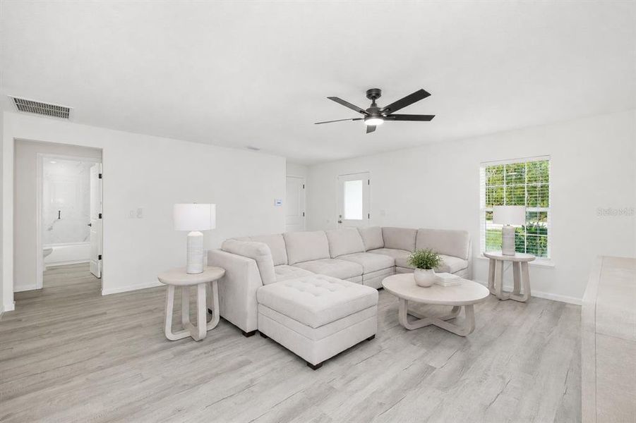 Furnished interior view inside a new home in , Brooksville (Image 9). Furnished interior view inside a new home in , Brooksville (Image 9).