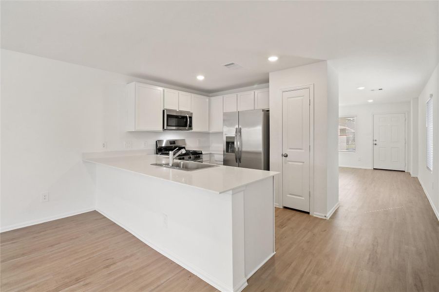 Furnished interior view inside a new home in Becker Landing, Hockley (Image 5). Furnished interior view inside a new home in Becker Landing, Hockley (Image 5).