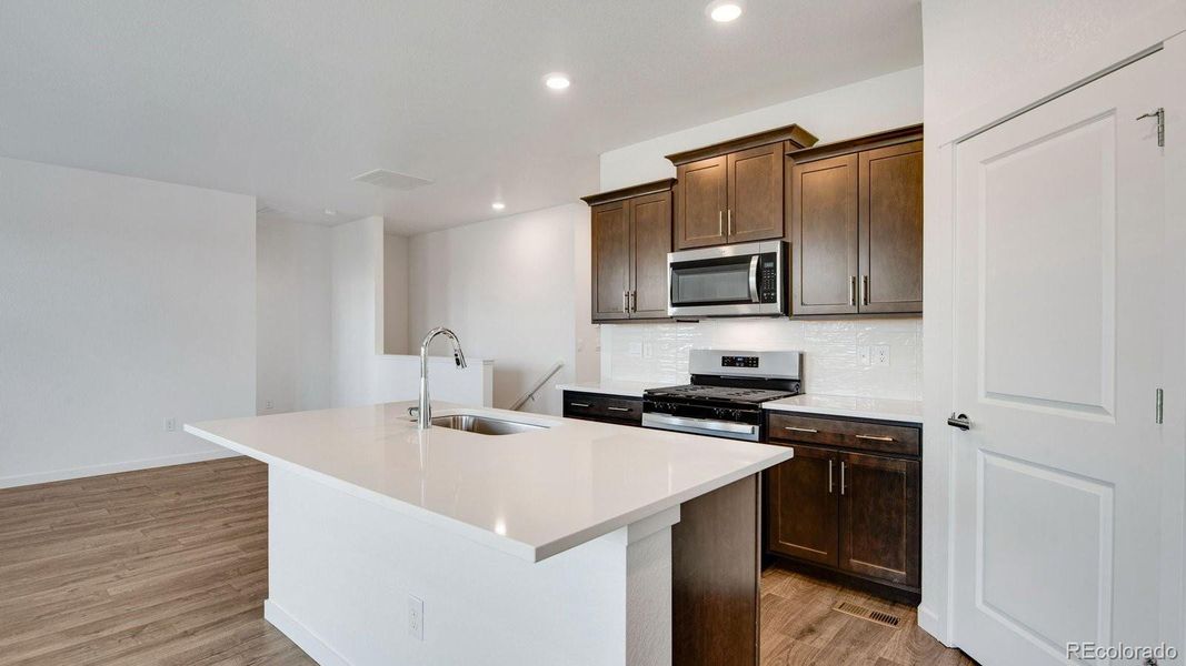 Furnished interior view inside a new home in Timberleaf, Thornton (Image 12).