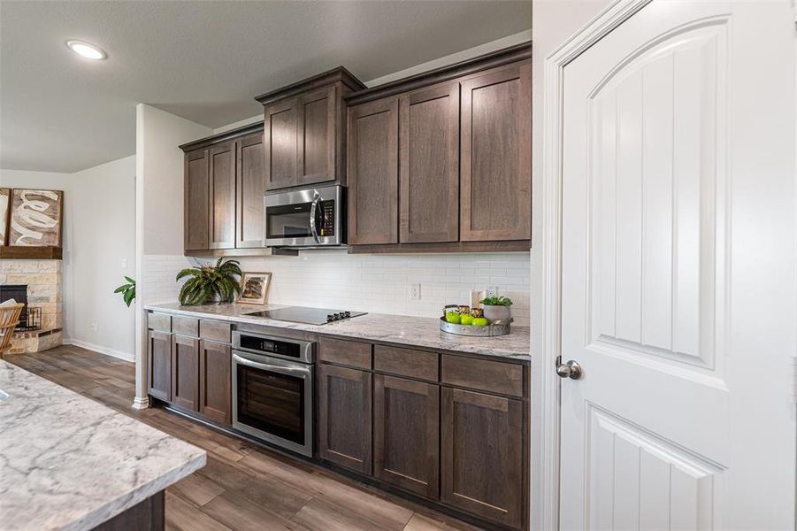 Furnished interior view inside a new home in Nash Estates, Tom Bean (Image 18).