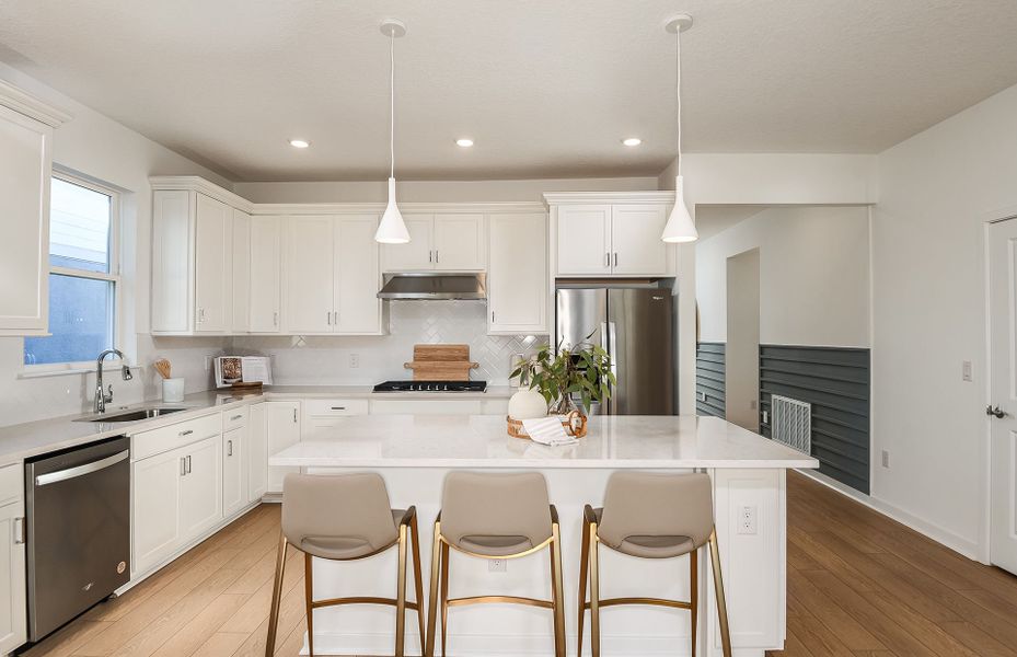 Furnished interior view inside a new home in Riverwood, Zephyrhills (Image 6).