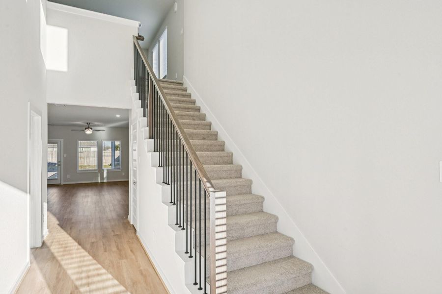 Spacious, unfurnished interior of a new home in Landing Meadows - Traditional Series, New Caney (Image 35). Spacious, unfurnished interior of a new home in Landing Meadows - Traditional Series, New Caney (Image 35).