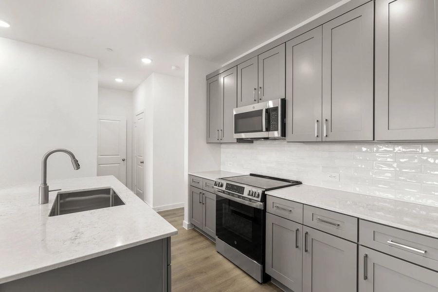 Kitchen featuring the Milan Collection