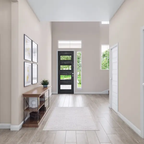 Furnished interior view inside a new home in Trillium, Richmond (Image 9).