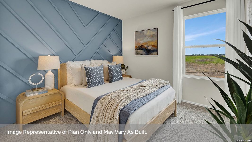 Furnished interior view inside a new home in Lantana, Lockhart (Image 7).