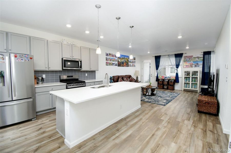 Furnished interior view inside a new home in , Castle Pines (Image 5).