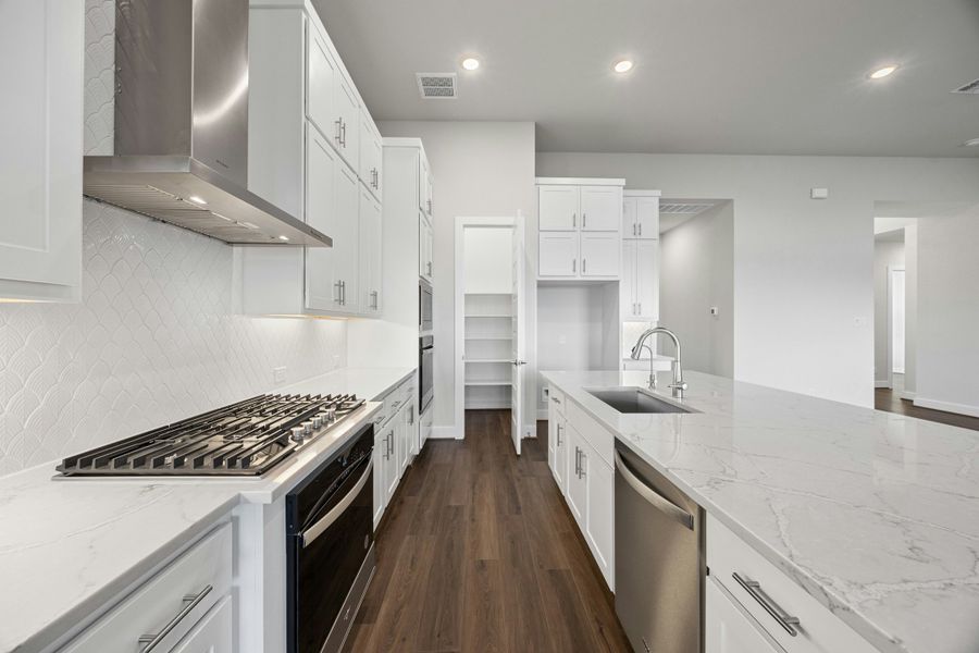 Furnished interior view inside a new home in Riverstone, Georgetown (Image 7).