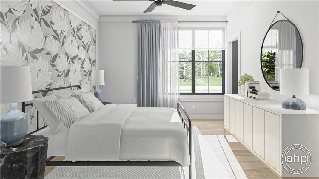 Furnished interior view inside a new home in , Ball Ground (Image 8).