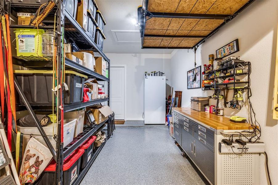 Furnished interior view inside a new home in Sandbrock Ranch, Aubrey (Image 19).