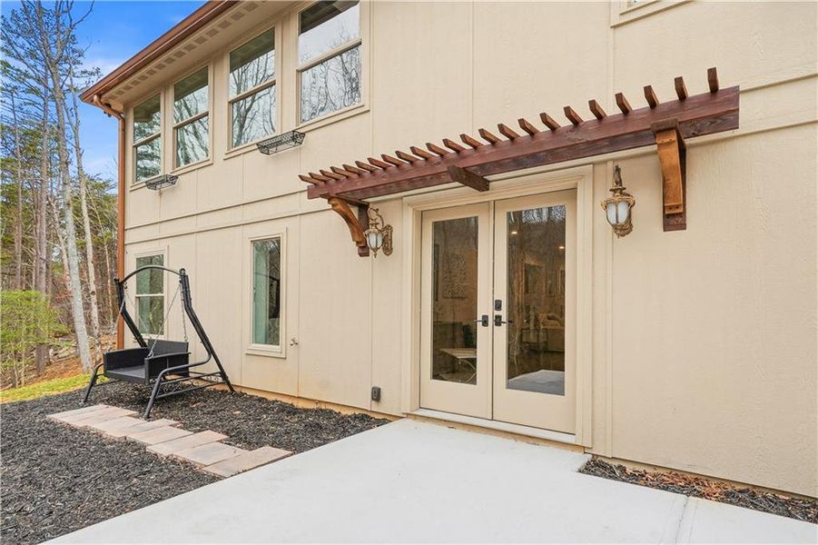 Exterior details and patio area of a home in , Jasper (Image 33). Exterior details and patio area of a home in , Jasper (Image 33).