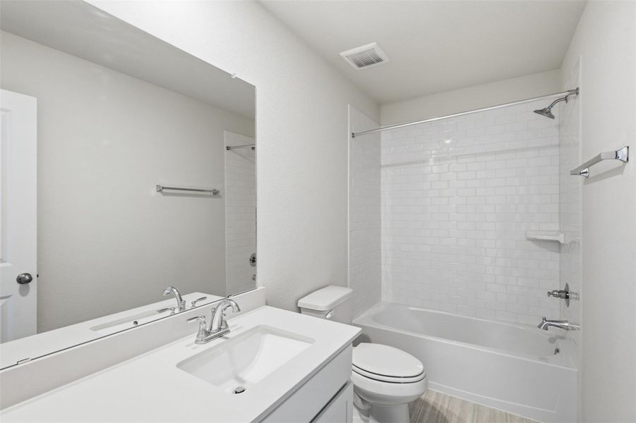 Furnished interior view inside a new home in Wildrye, Waller (Image 22).