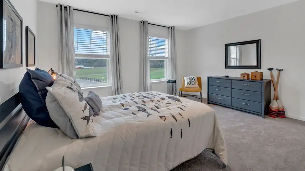 Furnished interior view inside a new home in Johnson Farms, Greeneville (Image 30).