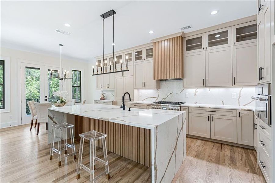Furnished interior view inside a new home in , Buford (Image 9).