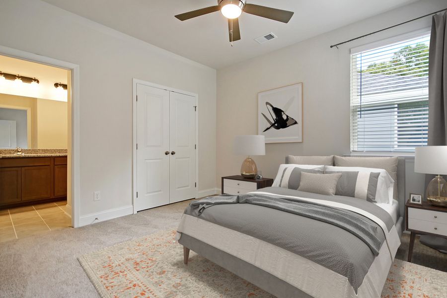 Adger Master Bedroom Furnished