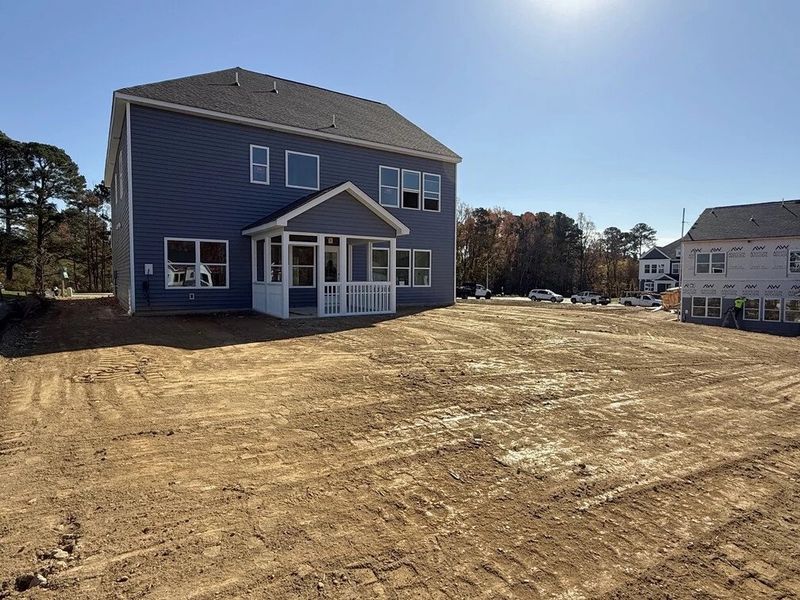 Exterior  -Tones and clean lines feel quietly inviting.