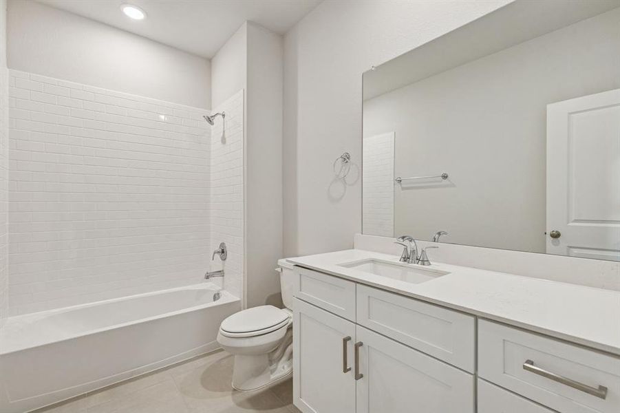 Furnished interior view inside a new home in Venetian, Weston (Image 7).