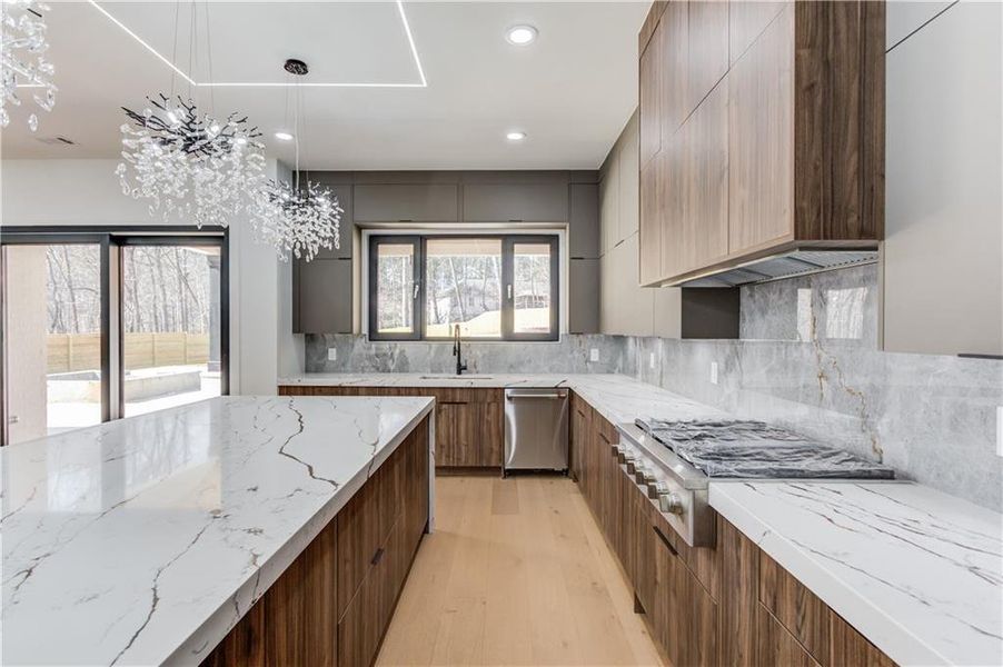 Furnished interior view inside a new home in , Sugar Hill (Image 15). Furnished interior view inside a new home in , Sugar Hill (Image 15).