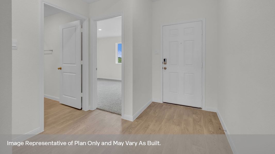 Spacious, unfurnished interior of a new home in Trace, San Marcos (Image 10). Spacious, unfurnished interior of a new home in Trace, San Marcos (Image 10).