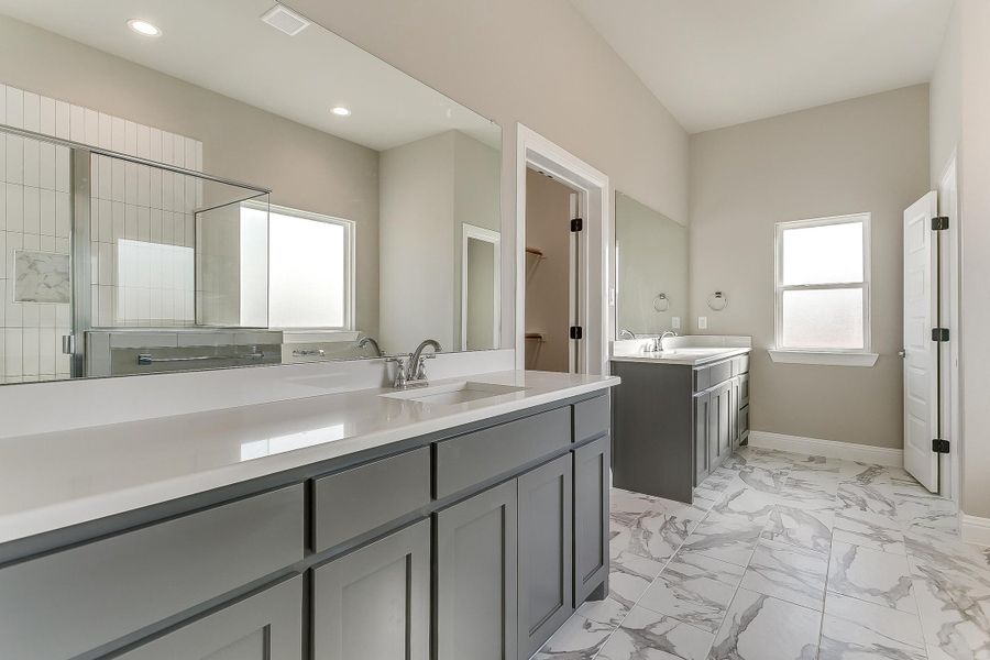 Representative furnished interior of a home built from the Augusta Court by Trinity Classic Homes in Zion Trails, Poolville (Image 23).