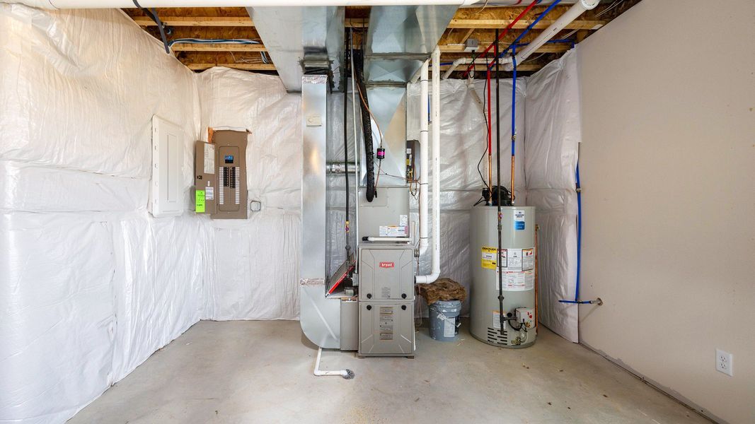 Construction in progress for homes built from the The Kettering by Norfolk Homes in Preserve at Magnolia Park, Jackson, MI (Image 61).