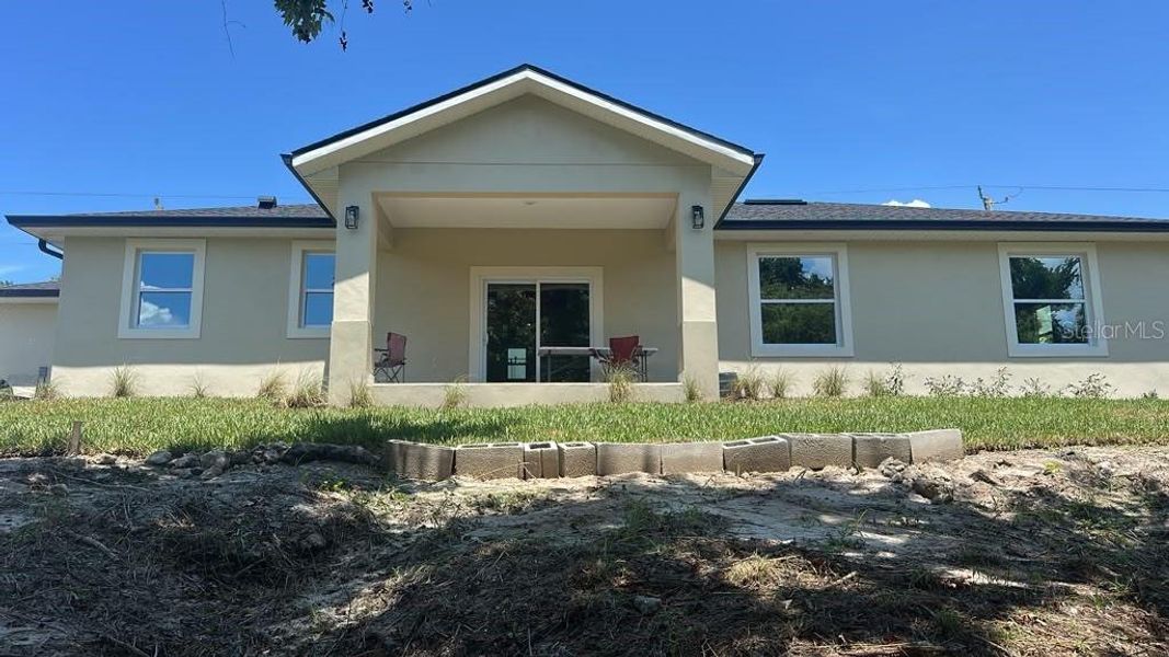 Exterior details and patio area of a home in , Titusville (Image 3).