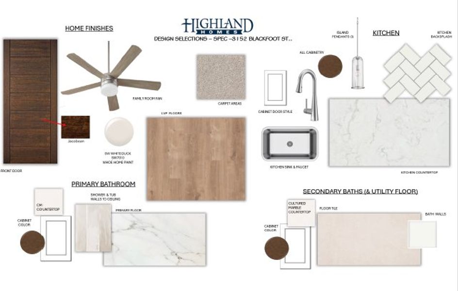 Sample of building materials used in homes in Meraki, Forney (Image 20).