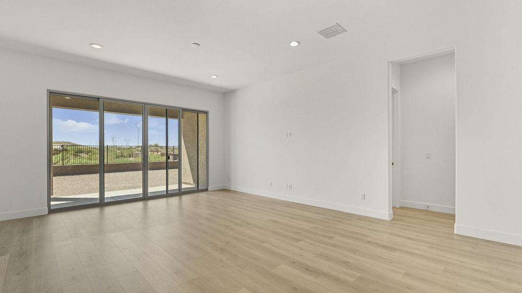 Furnished interior view inside a new home in Hacienda at Estrella, Goodyear (Image 16).