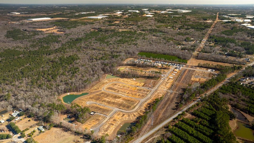 Site preparation for new homesites in Pineview North, Summerville (Image 27). Site preparation for new homesites in Pineview North, Summerville (Image 27).