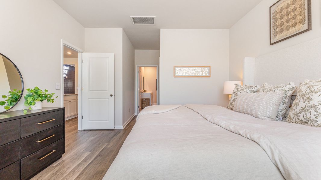 Furnished interior view inside a new home in Auberon Woods, Conway (Image 14). Furnished interior view inside a new home in Auberon Woods, Conway (Image 14).