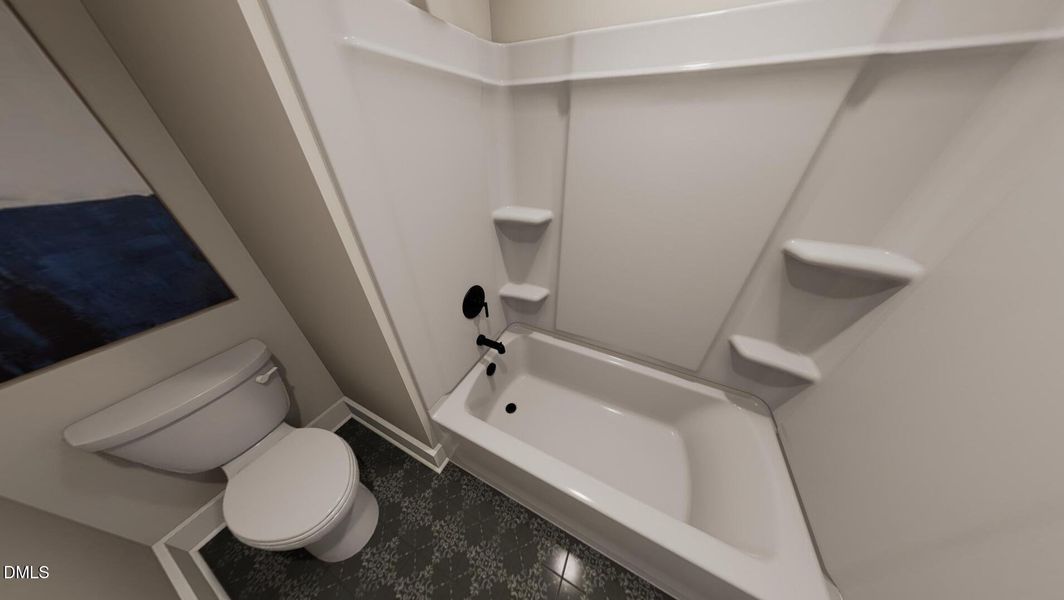 Secondary Bath with the BoDean Interior